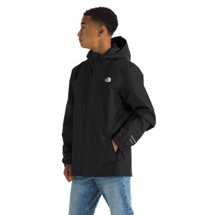 Antora - Boys' Hooded Rain Jacket