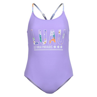 Luau Paradise Jr - Girl's One-Piece Swimsuit