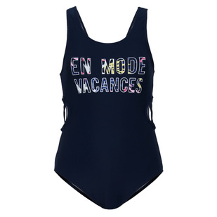 Summer Tropics Keyhole Jr - Girl's One-Piece Swimsuit