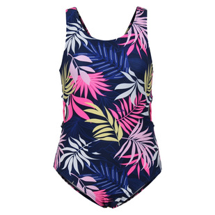 Summer Tropics Keyhole Jr - Girl's One-Piece Swimsuit
