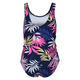 Summer Tropics Keyhole Jr - Girl's One-Piece Swimsuit - 1
