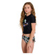 Luau Paradise Jr - T-shirt de style rashguard pour fille - 1