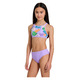 Luau Paradise Bikini High Neck Jr - Girls' Two-Piece Swimsuit - 1