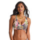 Tropic Illusion Crop Top - Women's Swimsuit Top - 0