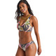 Tropic Illusion Crop Top - Women's Swimsuit Top - 3