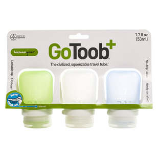 GoToob+ 3-Pack (Petit) - Bouteilles en silicone