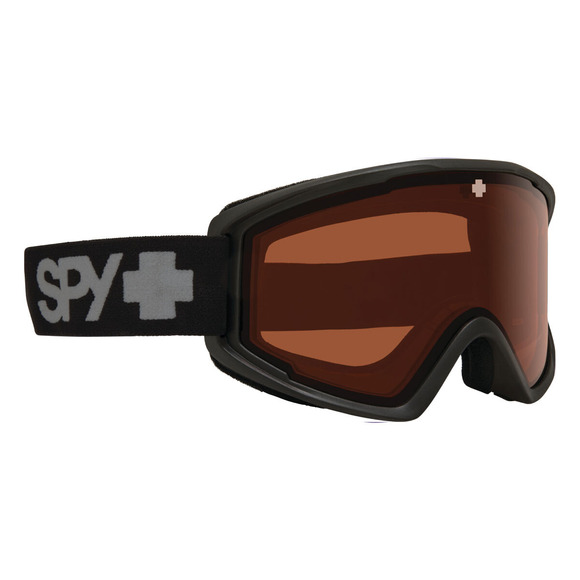 Crusher Elite Matte Black / Low Light Persimmon - Lunettes de sports d'hiver pour adulte