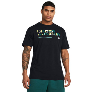 Colorblock Wordmark - Men's T-Shirt