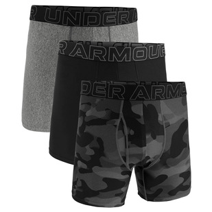 Performance Tech Print (Pack of 3) - Men's Fitted Boxers