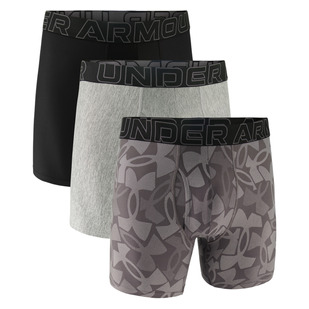 Performance Tech Print (Pack of 3) - Men's Fitted Boxers