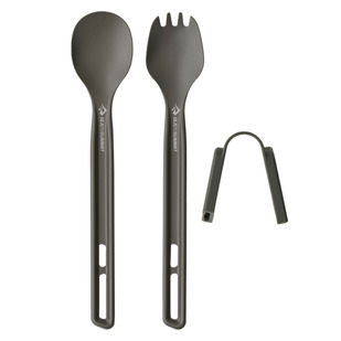 Frontier Ultralight Cutlery Set - Long Handle Spoon and Fork