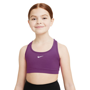 Swoosh - Girls' Sports Bra