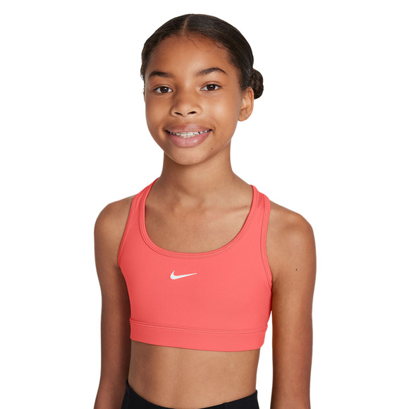 Swoosh - Girls' Sports Bra