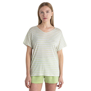 Merino Drayden Reversible Stripe - T-shirt pour femme