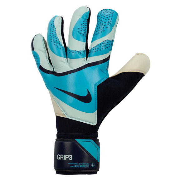 Grip 3 - Gants de gardien de but de soccer pour adulte