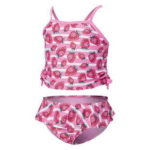 Ruched T - Little Girls' 2-Piece Swimsuit