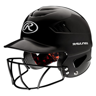 Coolflo - Adult Baseball Batting Helmet with Faceguard