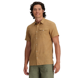 Hempline Spaced - Men's Short-Sleeved Shirt