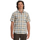 Redwood Plaid - Men's Short-Sleeved Shirt - 0