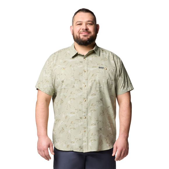 Utilizer Printed (Plus Size) - Men's Short-Sleeved Shirt