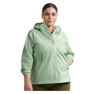 Antora (Taille Plus) - Manteau imperméable à capuchon pour femme