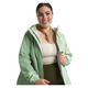 Antora (Taille Plus) - Manteau imperméable à capuchon pour femme - 4