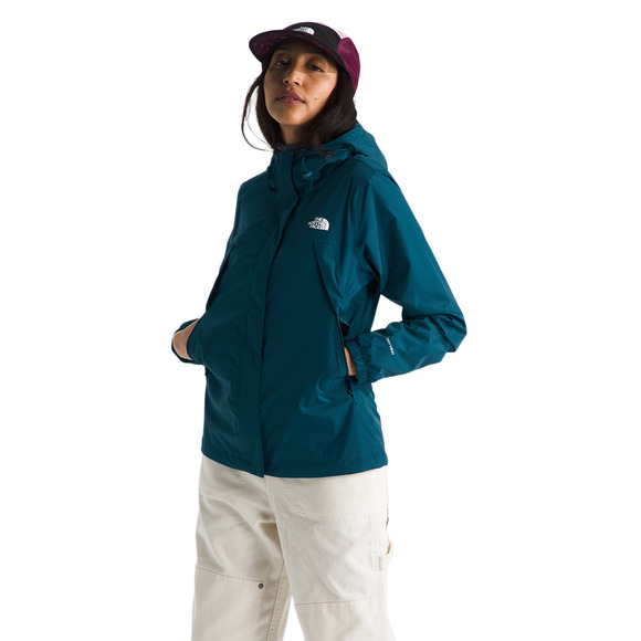 Antora - Manteau imperméable à capuchon pour femme