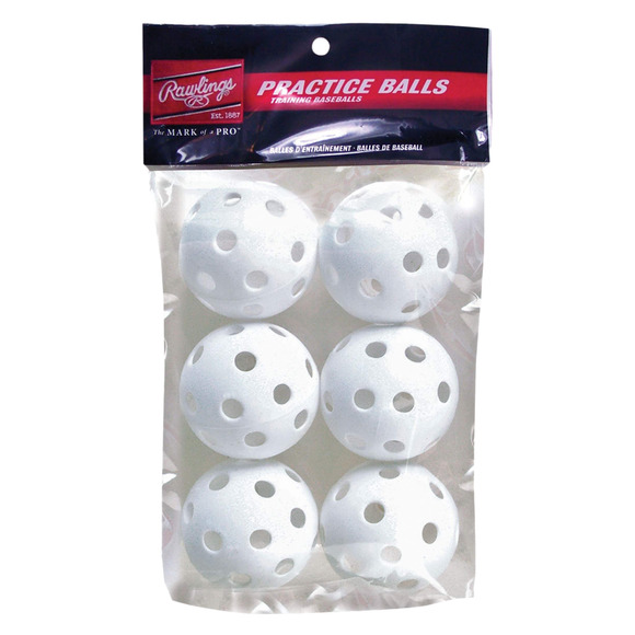 Wiffle (9 po) - Balles pour entraînement de balle-molle