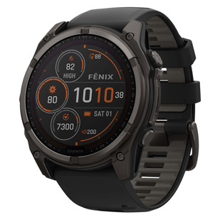 Fenix 8 Sapphire Solar Edition 51 mm - Montre intelligente avec GPS