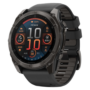 Fenix 8 Sapphire Amoled Edition 51 mm - Montre intelligente avec GPS