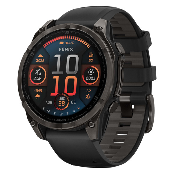 Fenix 8 Sapphire Amoled Edition (47 mm) - Montre intelligente avec GPS