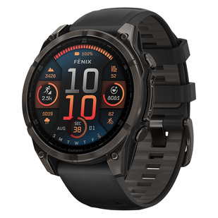 Fenix 8 Sapphire Amoled Edition 47 mm - Montre intelligente avec GPS