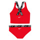 Logo Tape Crossback Midkini Jr - Girl's 2-piece Training Swimsuit - 1