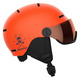 Grom Visor Jr - Junior Helmet with Integrated Windshield - 1