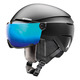 Savor Visor Stereo - Men's Helmet with Integrated Windshield - 0