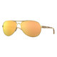 Feedback Prizm Rose Gold Iridium Polarized - Women's Sunglasses - 0