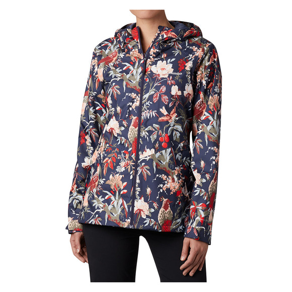 columbia floral jacket