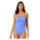 Live In Color Shirred Lingerie - Women's One-Piece Swimsuit - 0