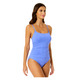 Live In Color Shirred Lingerie - Women's One-Piece Swimsuit - 1