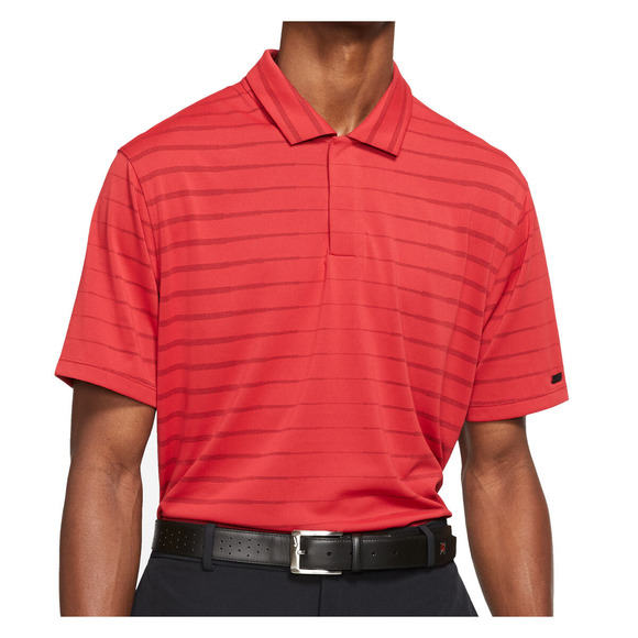 red nike tiger woods polo