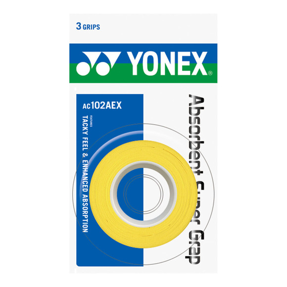TWO Packs of 3 Yonex Badminton Tennis Absorbent Super Grap Overgrip AC102AEX 