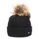 Kathleen - Women's Tuque with Pompom - 0