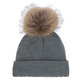 Kathleen - Women's Tuque with Pompom - 0