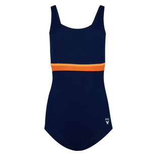 Horizontal Splice - Women's Aquafitness One-Piece Swimsuit