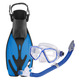Beachcomber Super Sr (Small/Medium) - Adult Mask, Snorkel and Fins Kit - 0