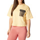Painted Peak Knit Cropped - Women's T-Shirt - 3