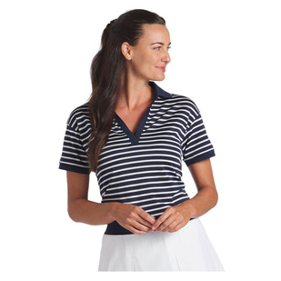 Everyday Stripe - Polo de golf pour femme