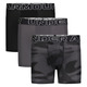 Performance Tech Print (Pack of 3) - Boys' Fitted Boxer Shorts - 0