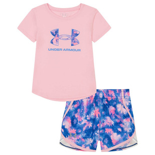 Printed Woven Y - Little Girls' T-Shirt and Shorts