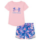 Printed Woven Y - Little Girls' T-Shirt and Shorts - 0